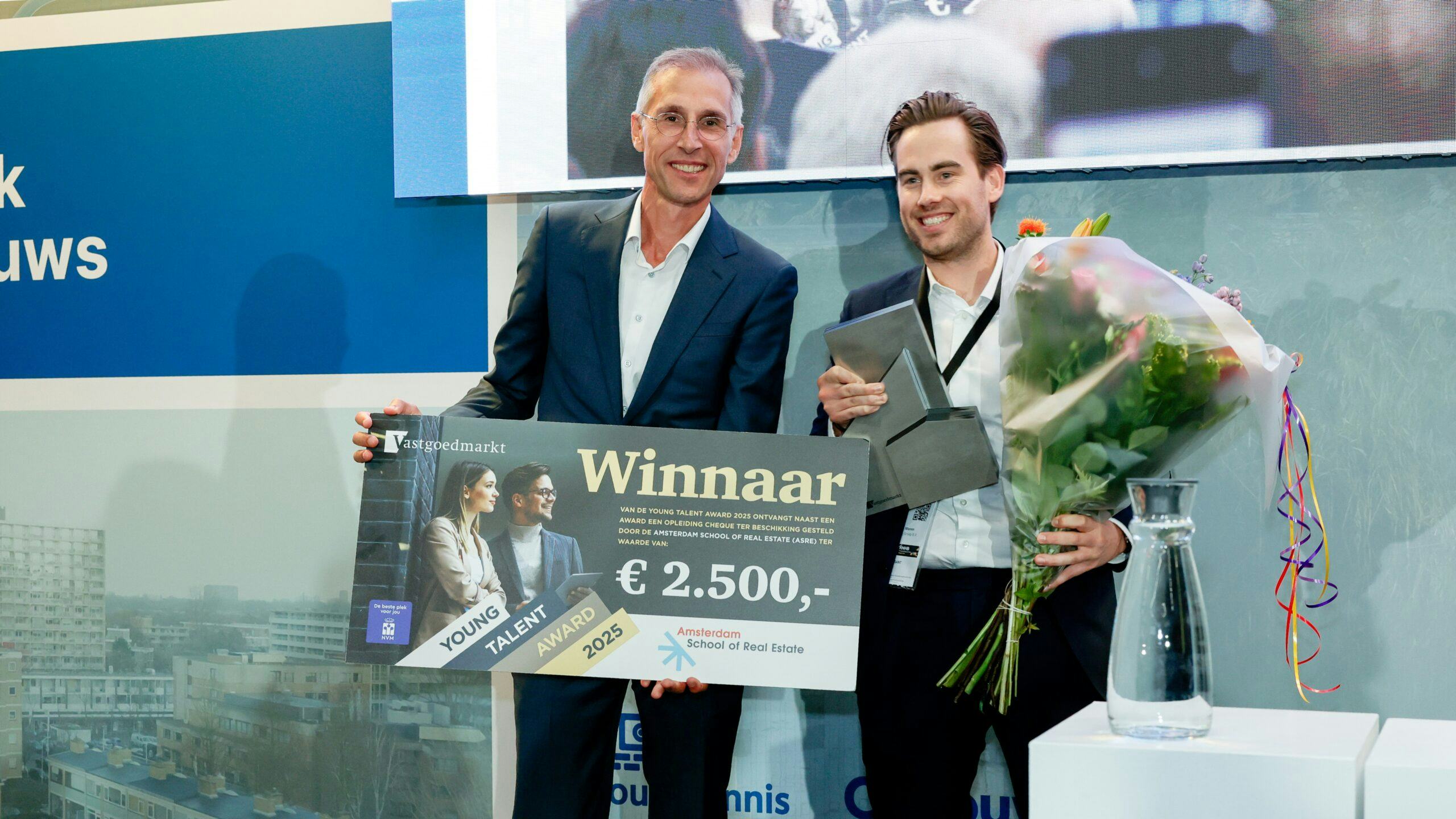 Young Talent Award-winnaar Huub van Manen wil graag resultaat zien