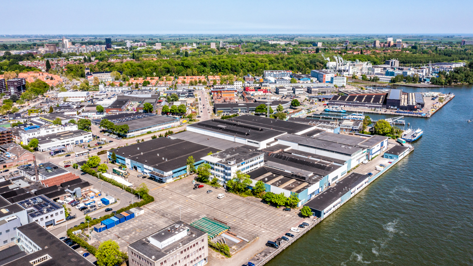 Het Draka-terrein in Amsterdam.
