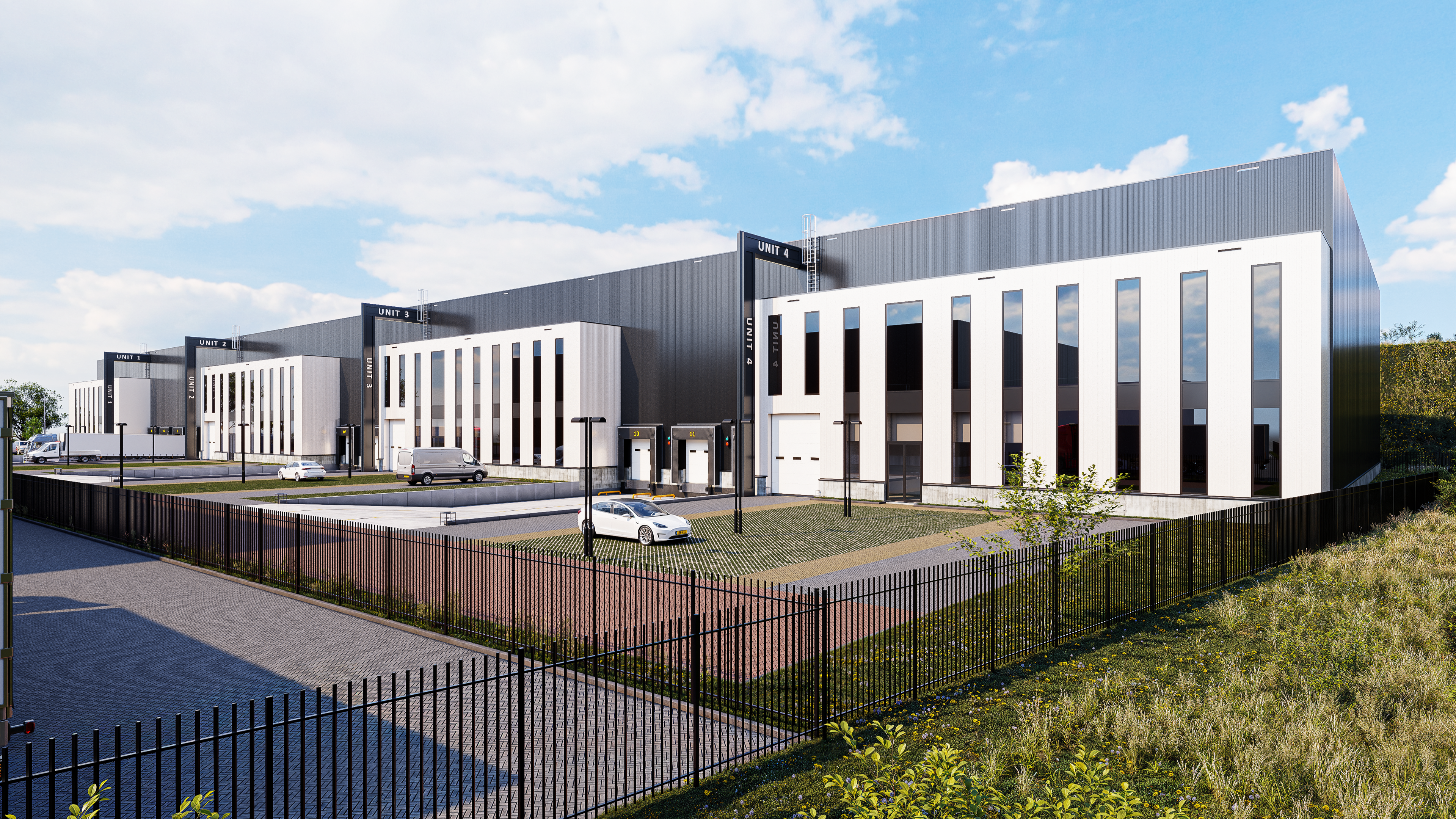 Het object dat Axis in Maastricht aankocht, heeft een oppervlakte van 10.000 m2 en is verdeeld over vier units van 2.500 m2.