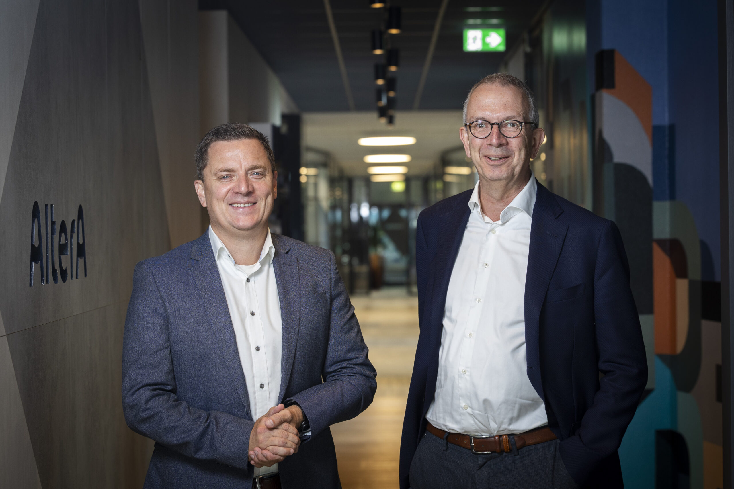 Danny Gerritsen en Cyril van den Hoogen van Altera. Foto: Diederik van der Laan / Dutch Photo Agency