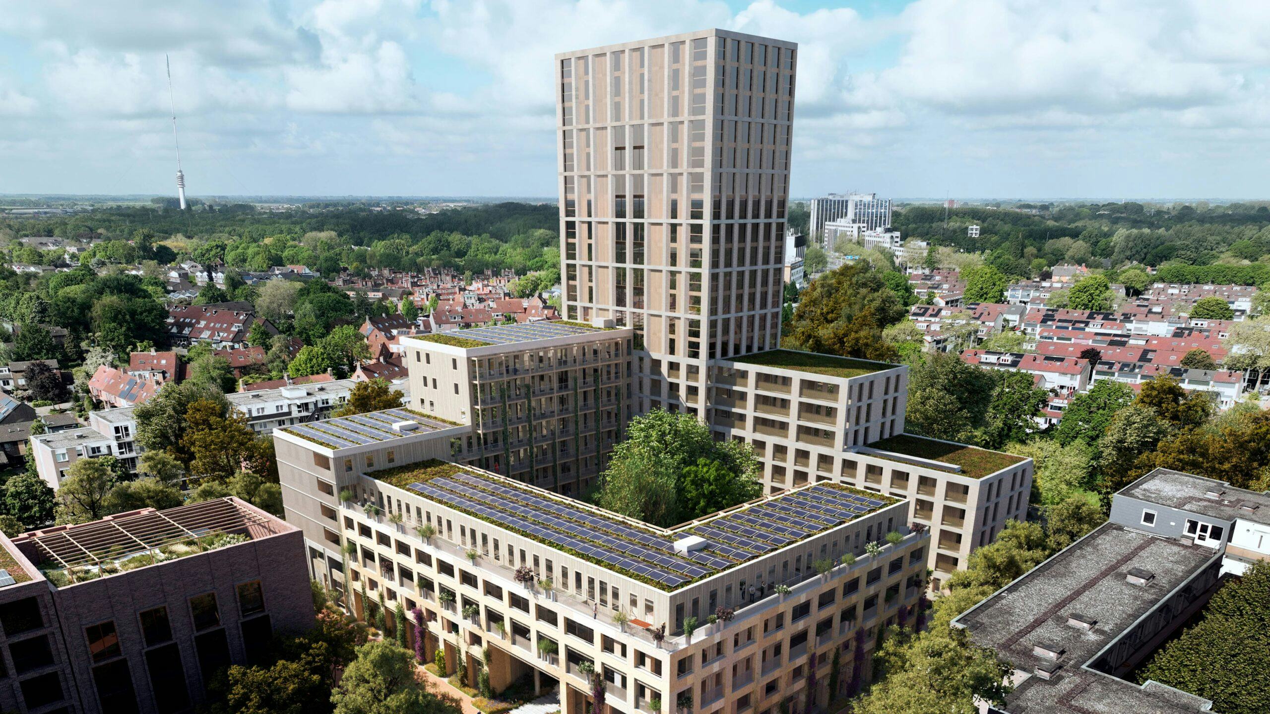 Artist Impression van het project Common Ground.