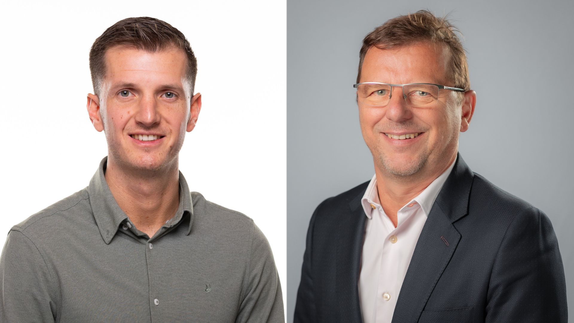 Jeffrey Neervoort (links) en Cyril Delmon (rechts).