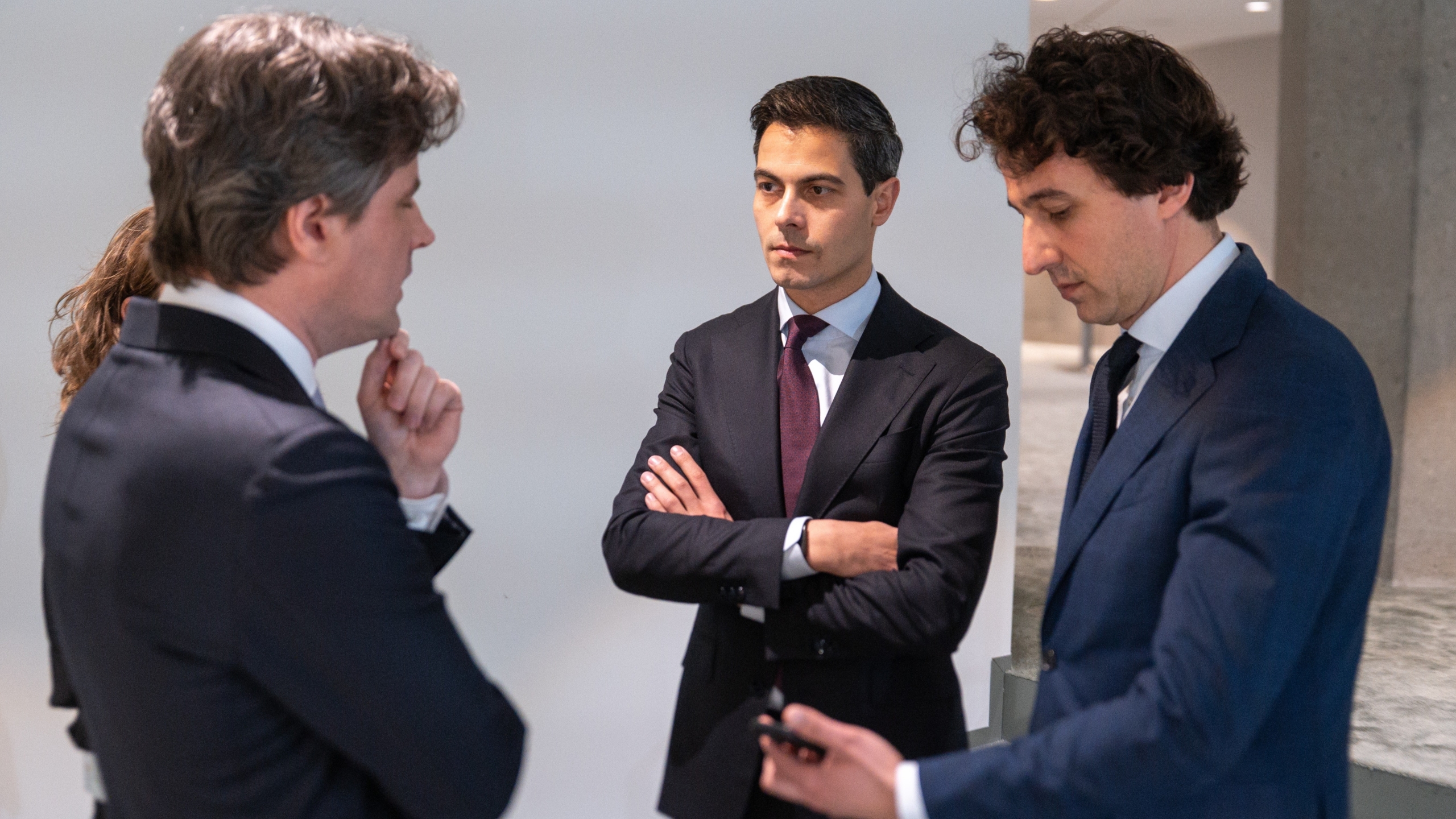 CDA'er Henri Bontenbal (links), D66'er Rob Jetten (midden) en Jesse Klaver (GroenLinks PvdA). Foto: Orange Pictures / Shutterstock.com