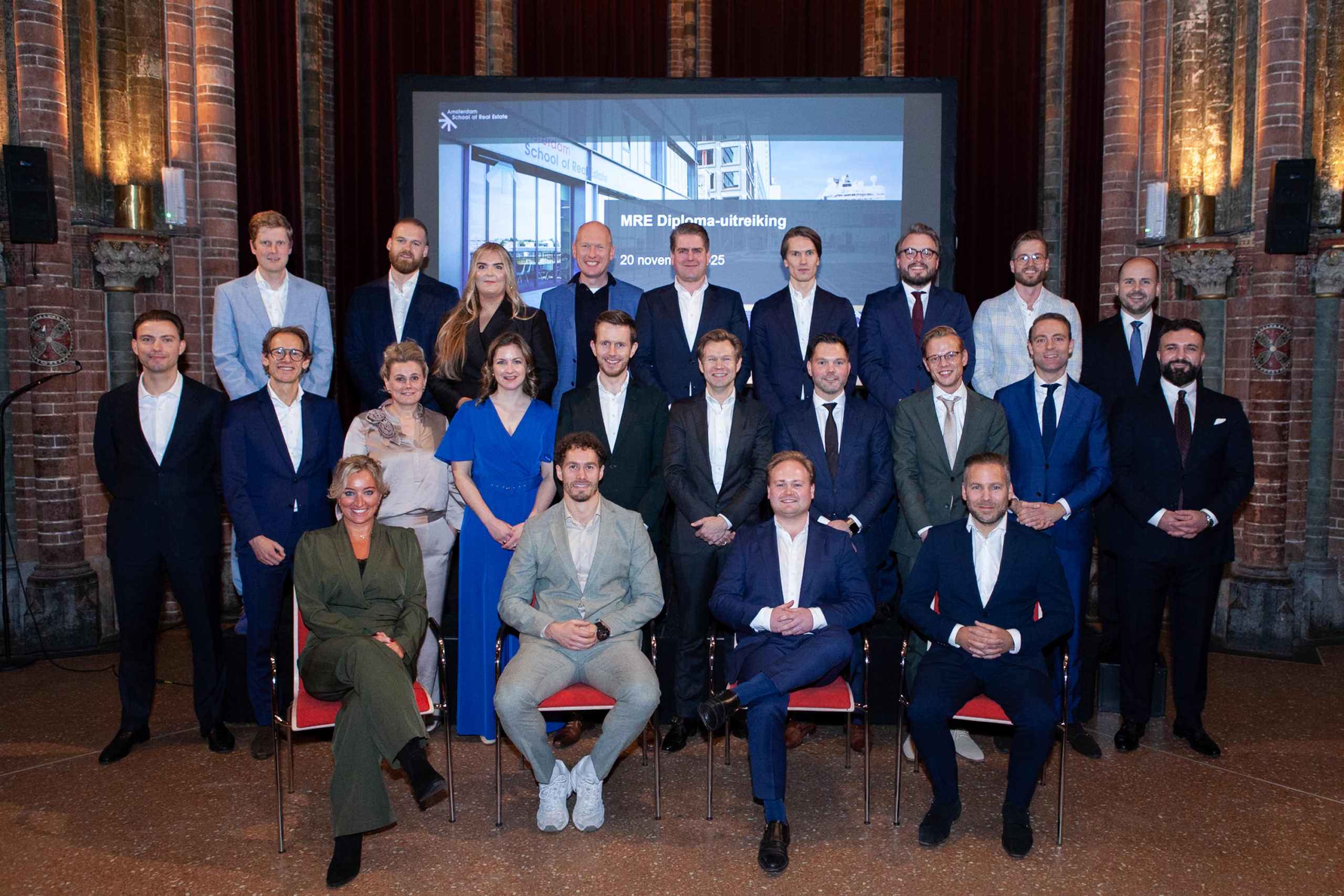 Achteraan v.l.n.r.: Tom Hilderink, Mark Gort, Elisa Dalfour, Jeroen Grajer, Diederik van Hoogevest, Peter van Velthoven, Hessel Muijres, Danny Bovens, Sten Hartman 
Midden v.l.n.r.: Pim Klomp, Laurens Waters, Tine-Loes Hemmes, Lieke van Kempen, Arno Boessenkool-Vermolen, Teun van der Made, Daan Gooren, Kevin Tijhof, Niels Donkervoort, Granit Neziraj 
Vooraan v.l.n.r.:  Rosanne van den Eijkel, Joep Coenen, Teun van Hulst, Mark van Hout
(Ramon Popma kon niet bij de uitreiking aanwezig zijn)
