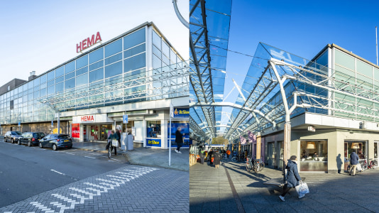 Hema-winkel aan het Buikslotermeerplein in Amsterdam.