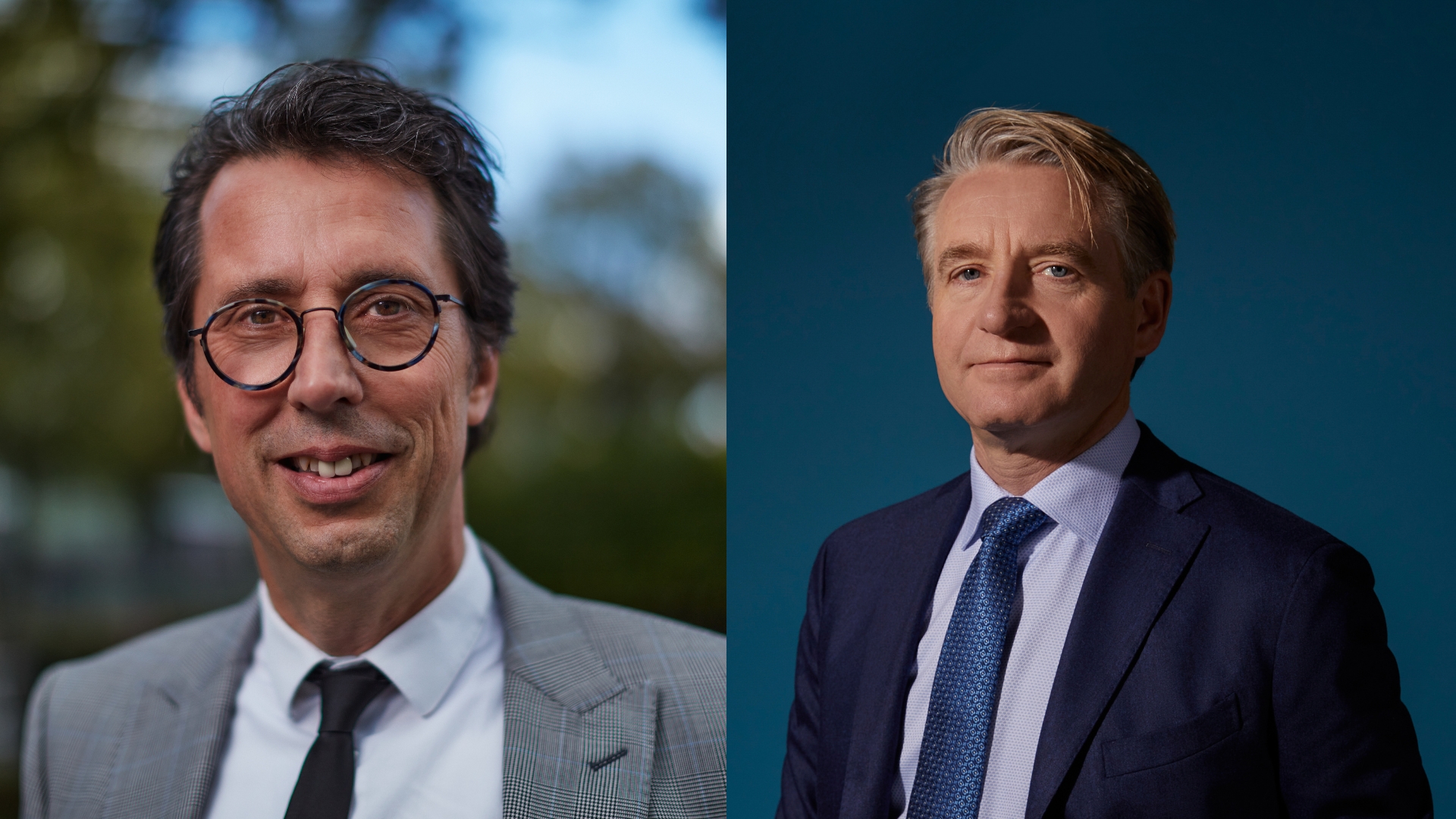 Erik Leijten (links) en Harm Boelens (rechts).