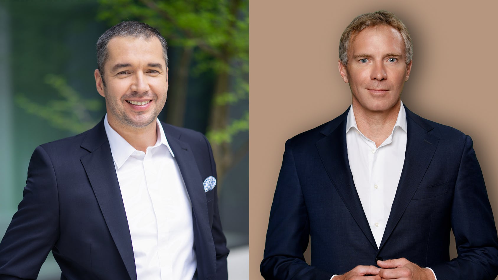 Peter Pecnik (links) en Nikolai Worp.