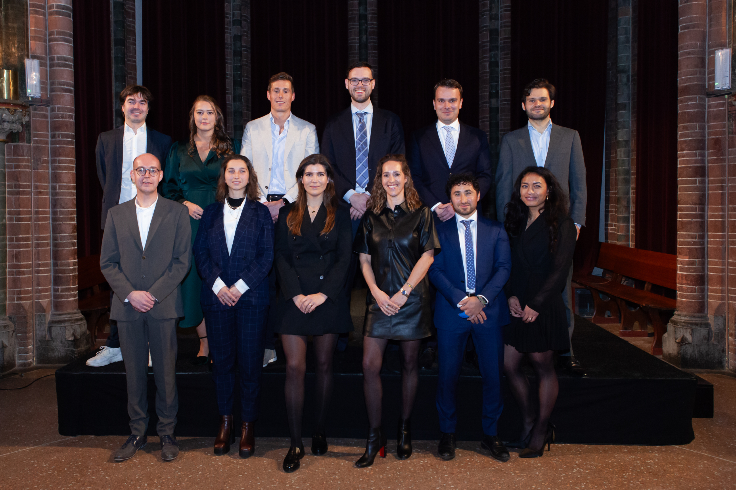 Achteraan van links naar rechts: Kars Freriks, Tessa Karman, Bob Klaarenbeek, Hidde Kuiken, Jasper Bredius, Roy Broere
Vooraan: William Bouw, Dewi Kuen-Jostmeijer, Abigail van de Port, Faye van der Kroft, Sella Baykara, Eveline van Doorn
(Nico Jonk kon niet bij de uitreiking aanwezig zijn)