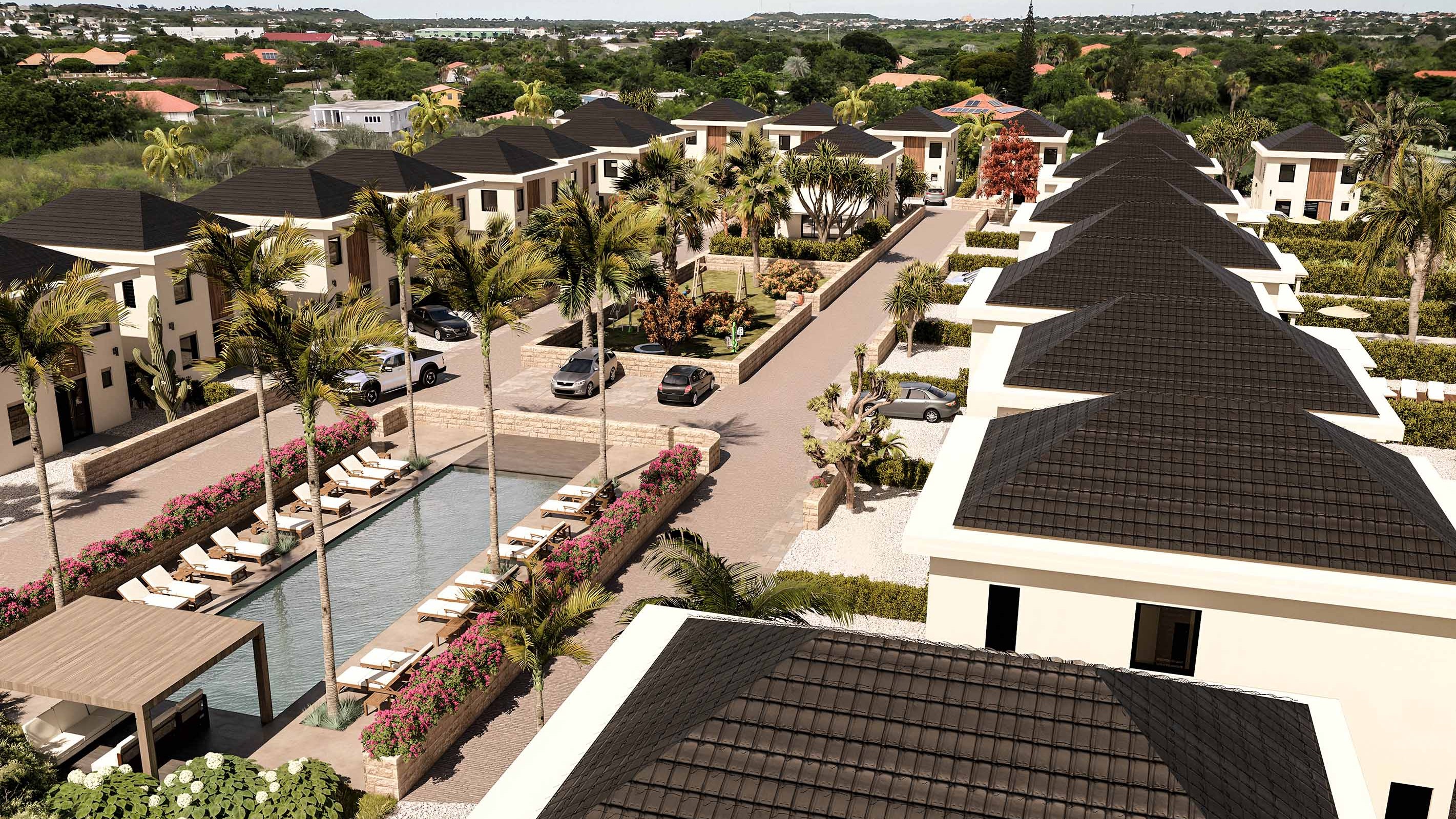 Nieuwbouwproject Julians op Curaçao. Foto: Re/max Bonbini