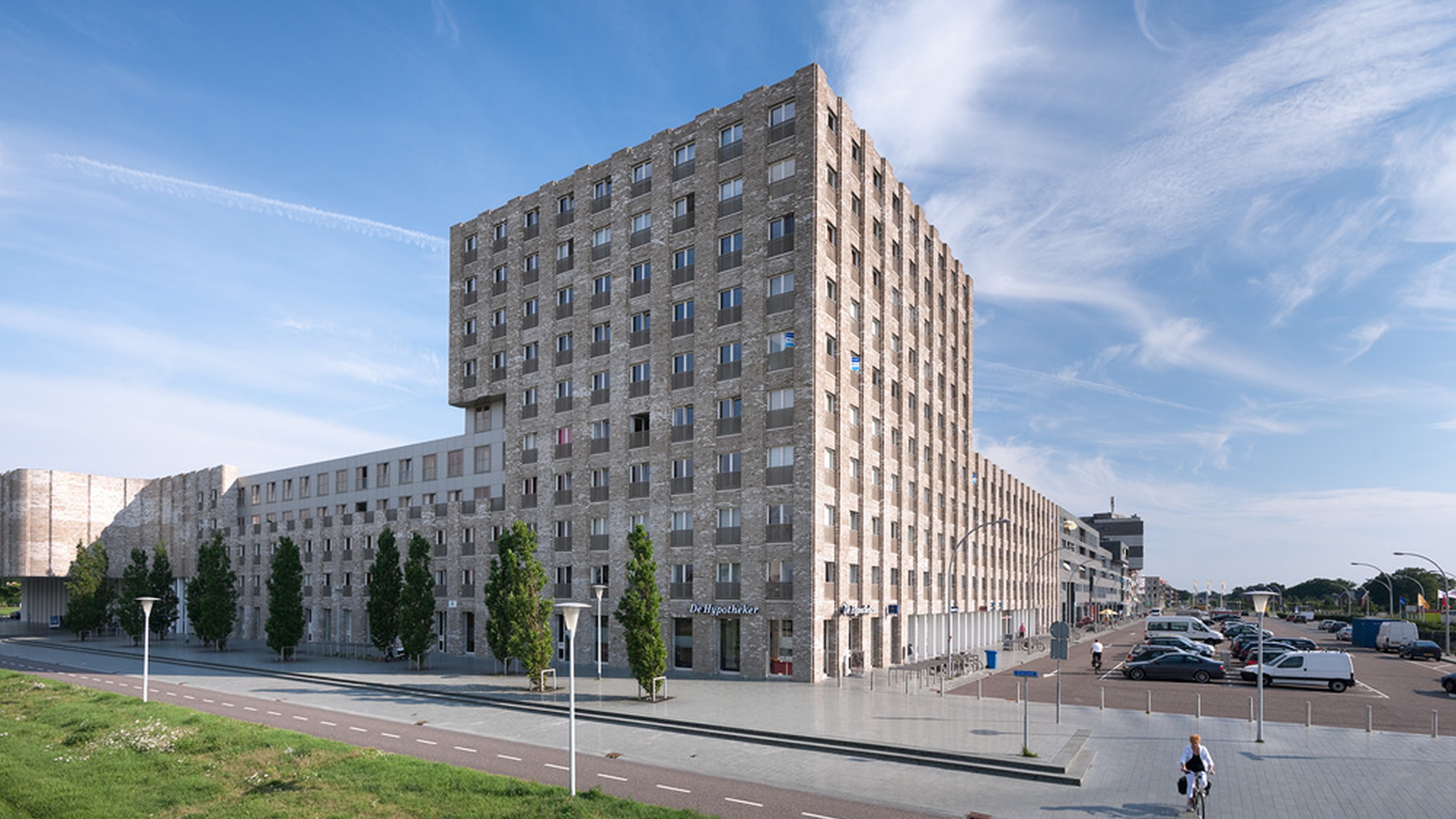 Wooncomplex in Zwolle.