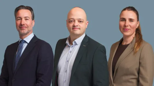 V.l.n.r.: Kristiaan Engelman, Jordi van den Maagdenberg, Anniek Visser