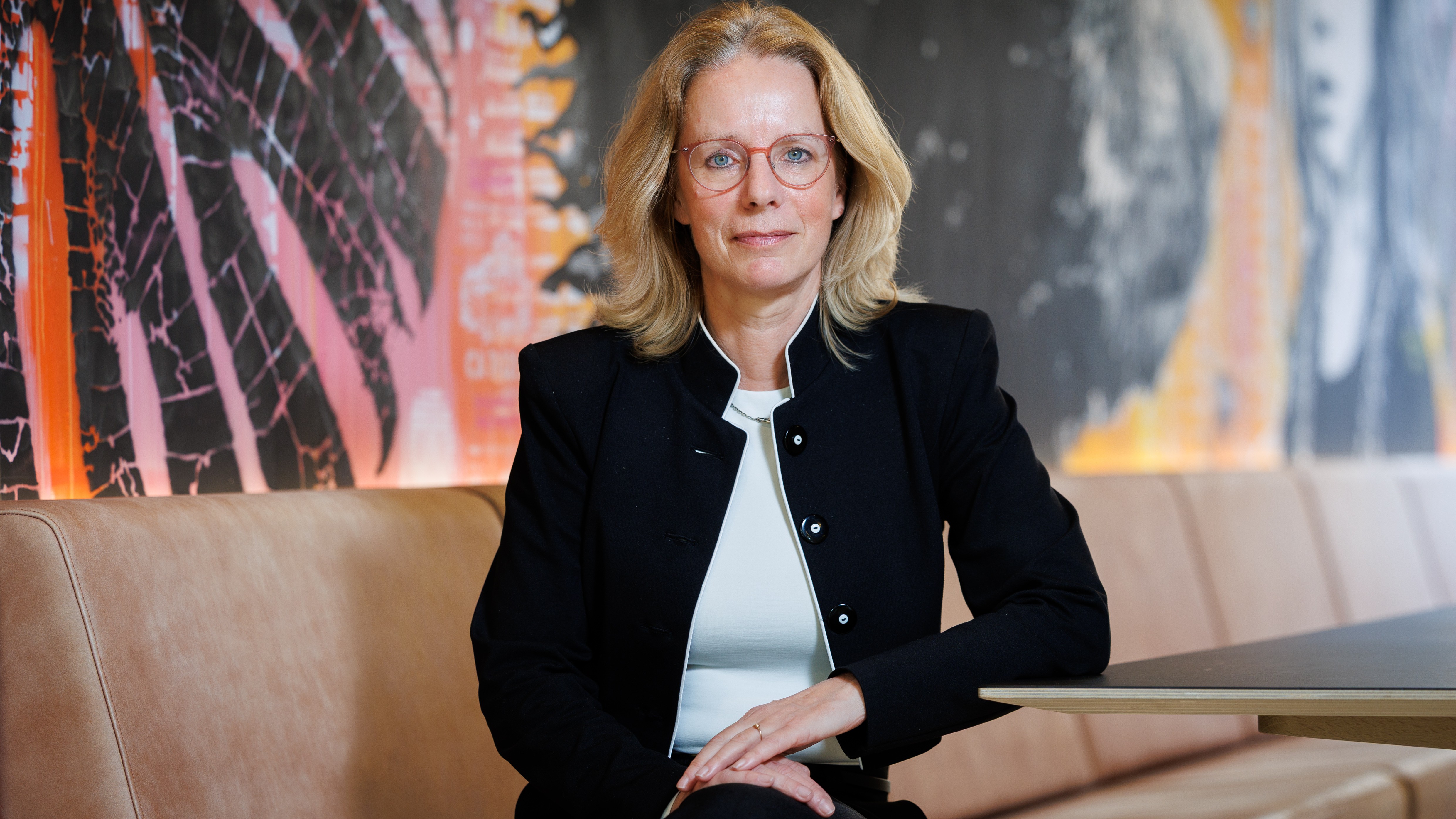 Astrid Schlüter, ceo van de Nederlandse woningbelegger Vesteda. Foto: Diederik van der Laan / Dutch Photo Agency