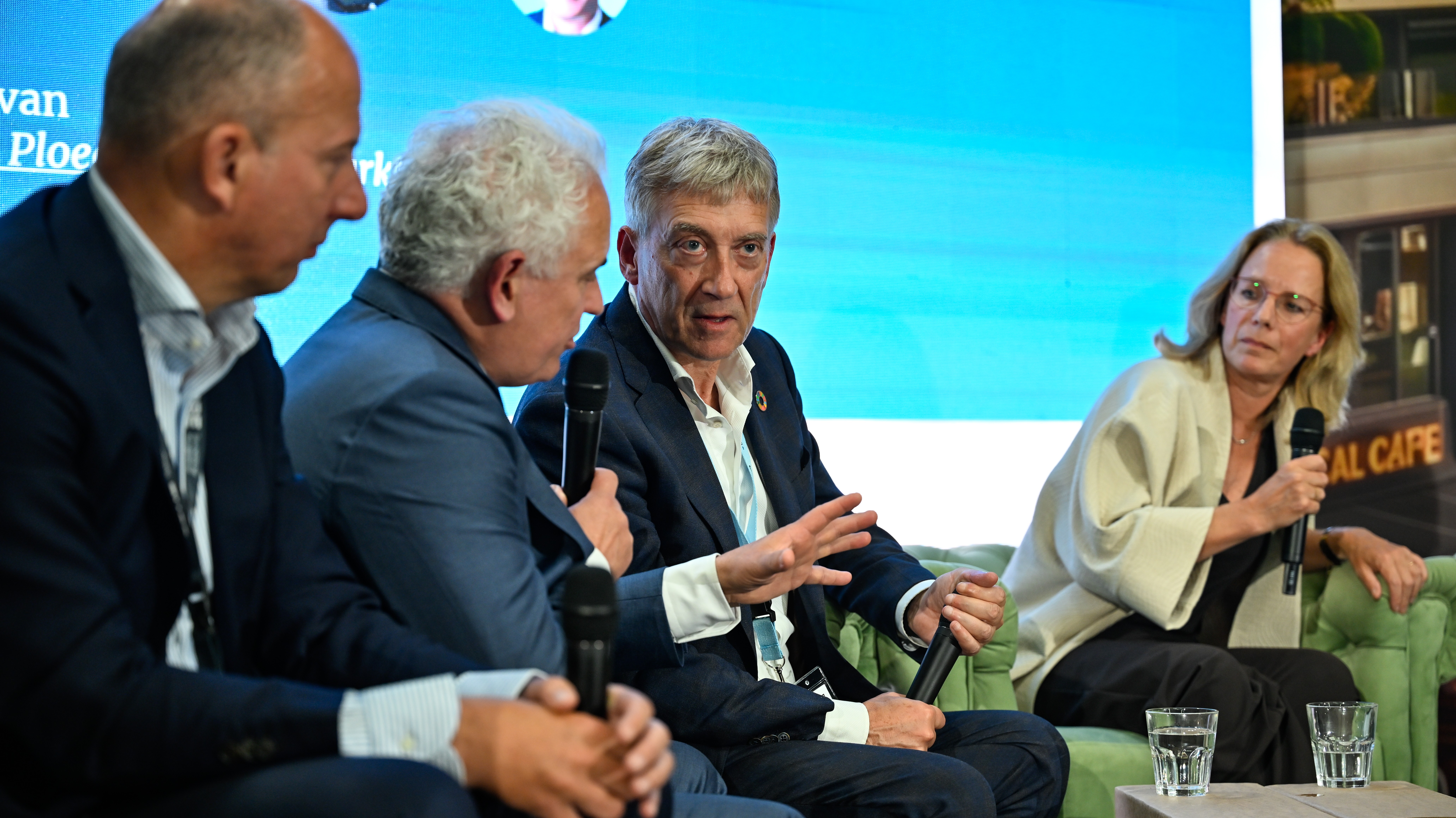 v.l.n.r. Paul Oremus, Boris van der Gijp, Jaap van der Bijl, Astrid Schlüter. Foto: Kerry Prince