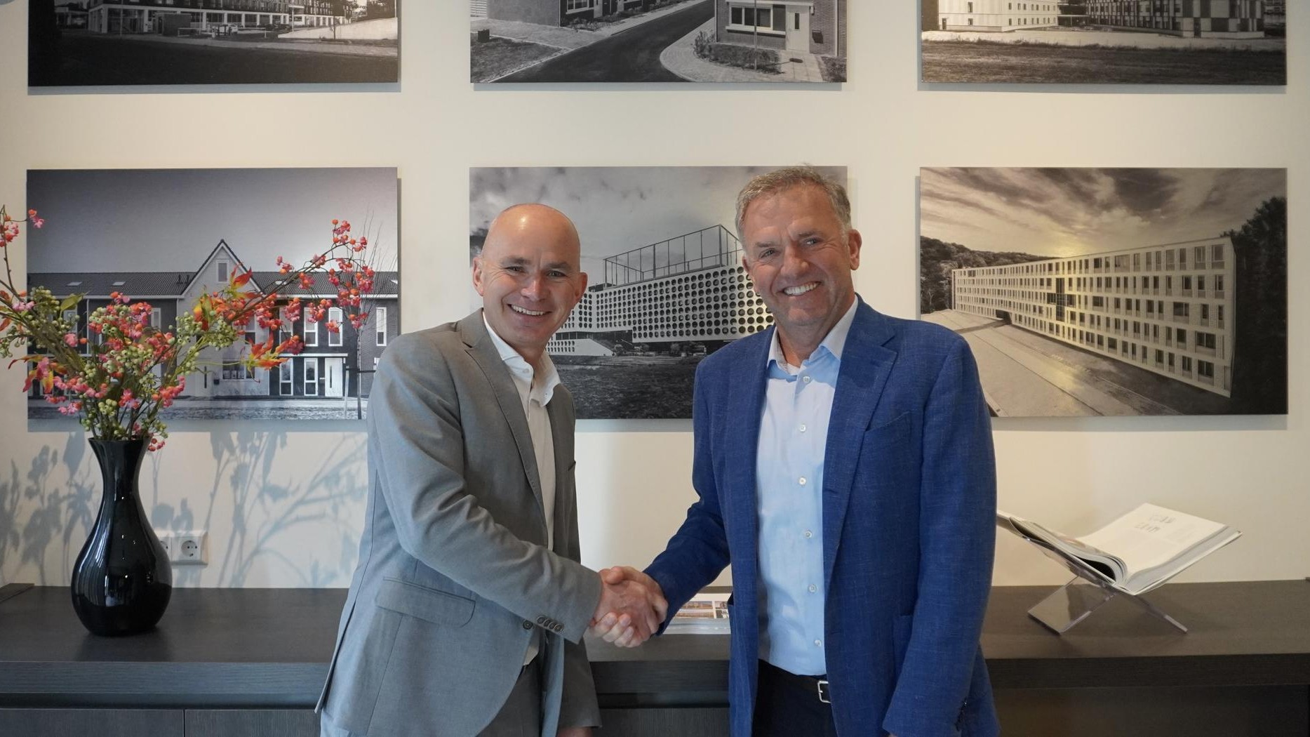 Links: Niels Vergeer, rechts: Harry van Zandwijk