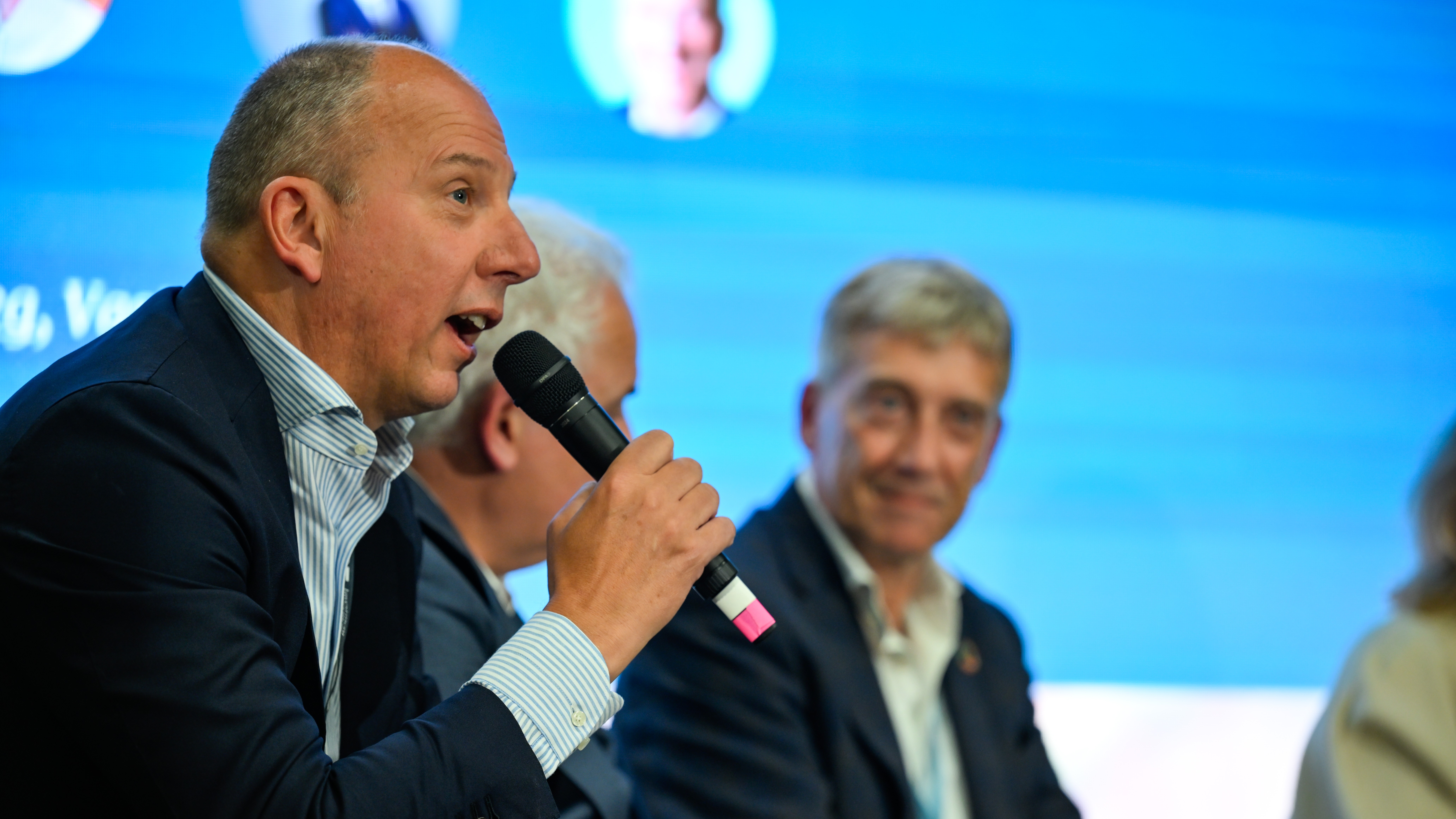 Paul Oremus tijdens Executive Talks Woningbeleggers op de Provada 2026. Foto: Kerry Prince