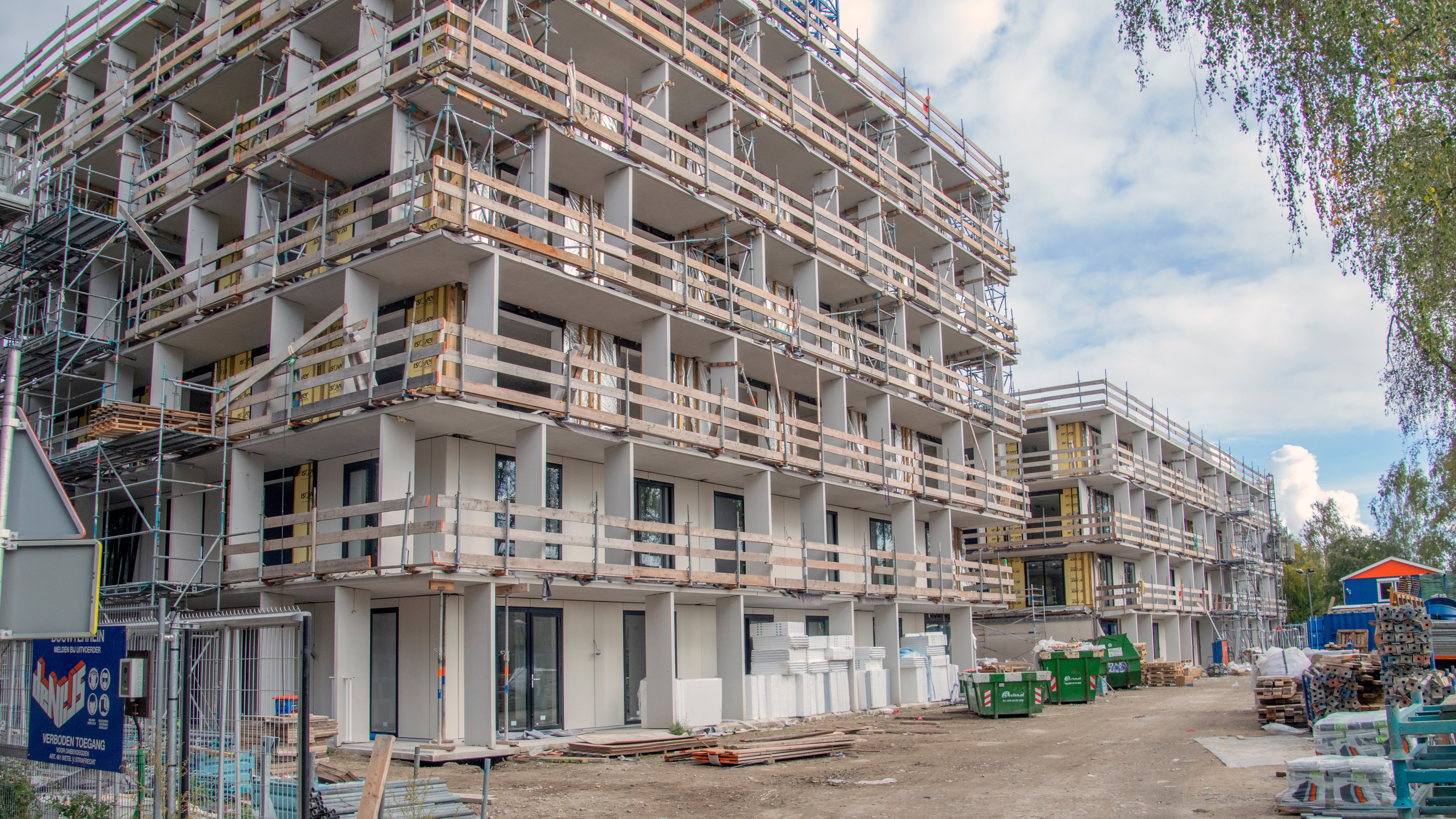 Nieuwe socialehuurwoningen in Amsterdam. Foto: Dutchmen Photography / Shutterstock.com
