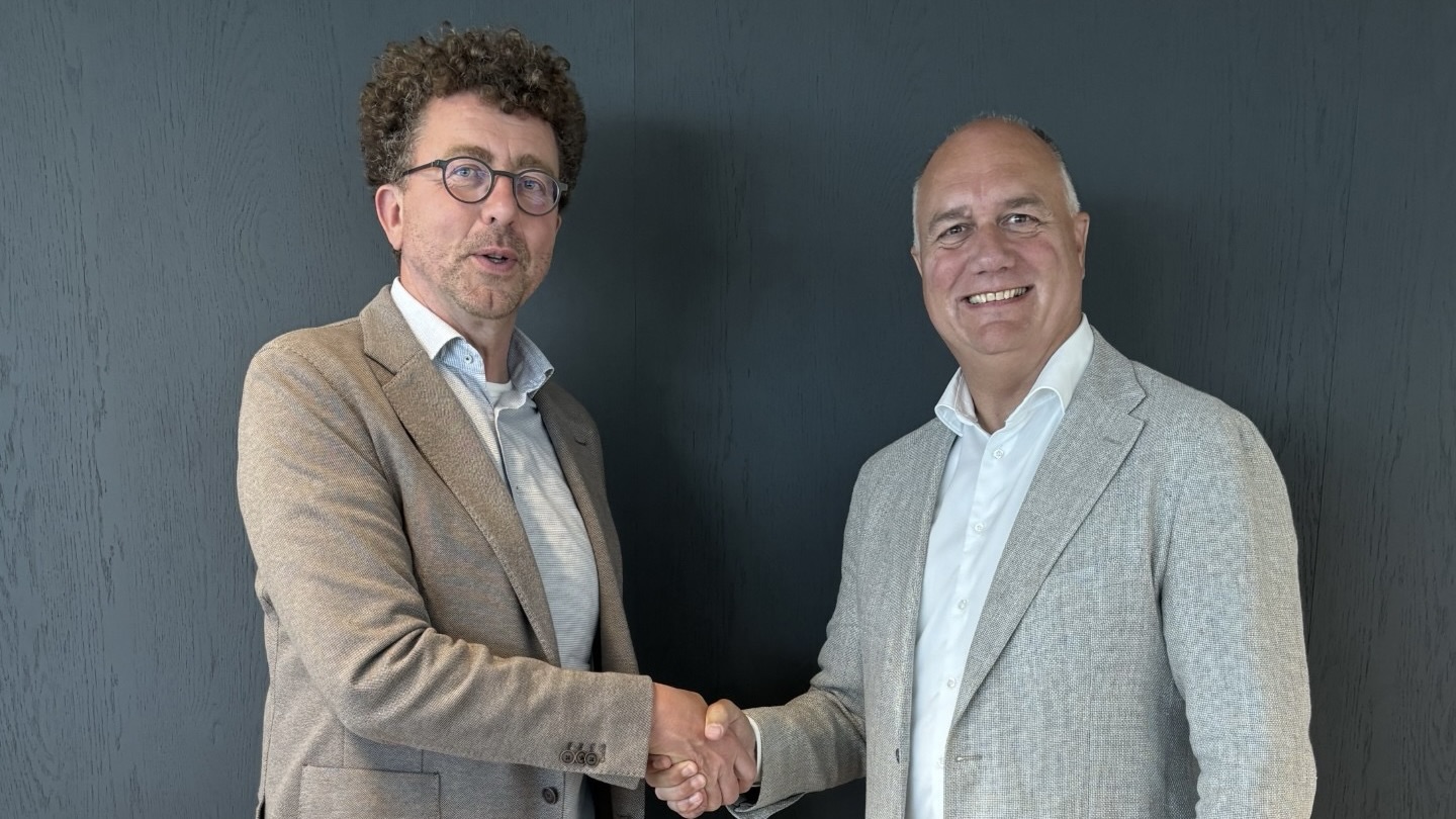 Marcel Knoester (links) en Alex Kompier.