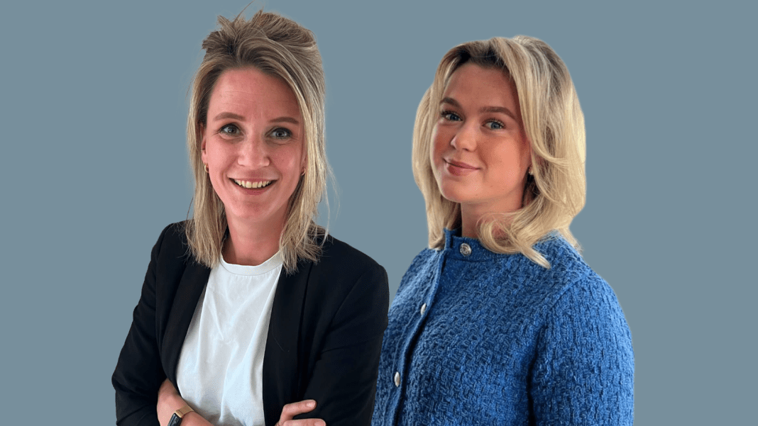 Quirine Bisignano – Van Steenbergen (links) en Maud Donkers