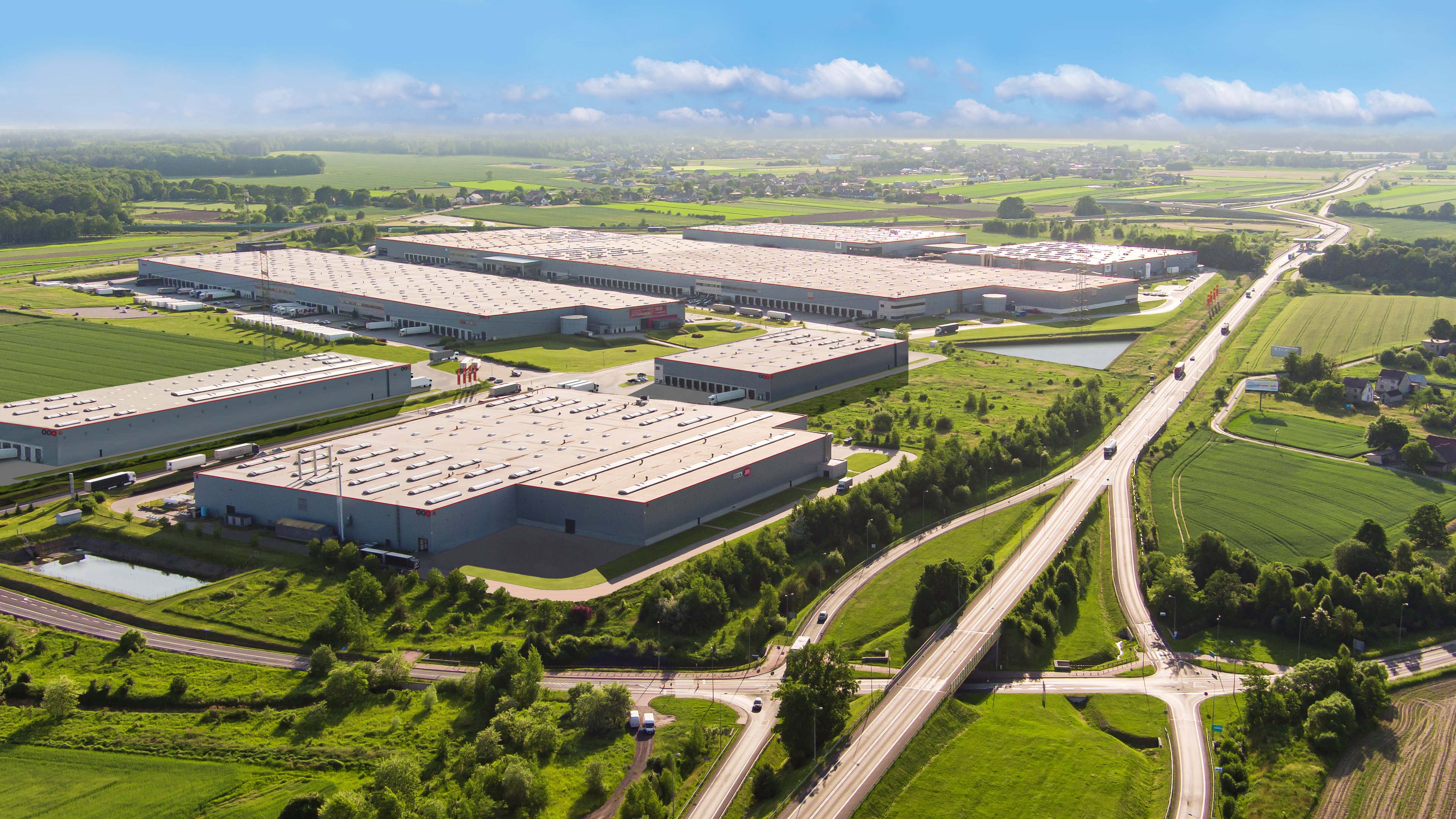 Segro Logistics Park Gliwice in Polen. Foto: Segro