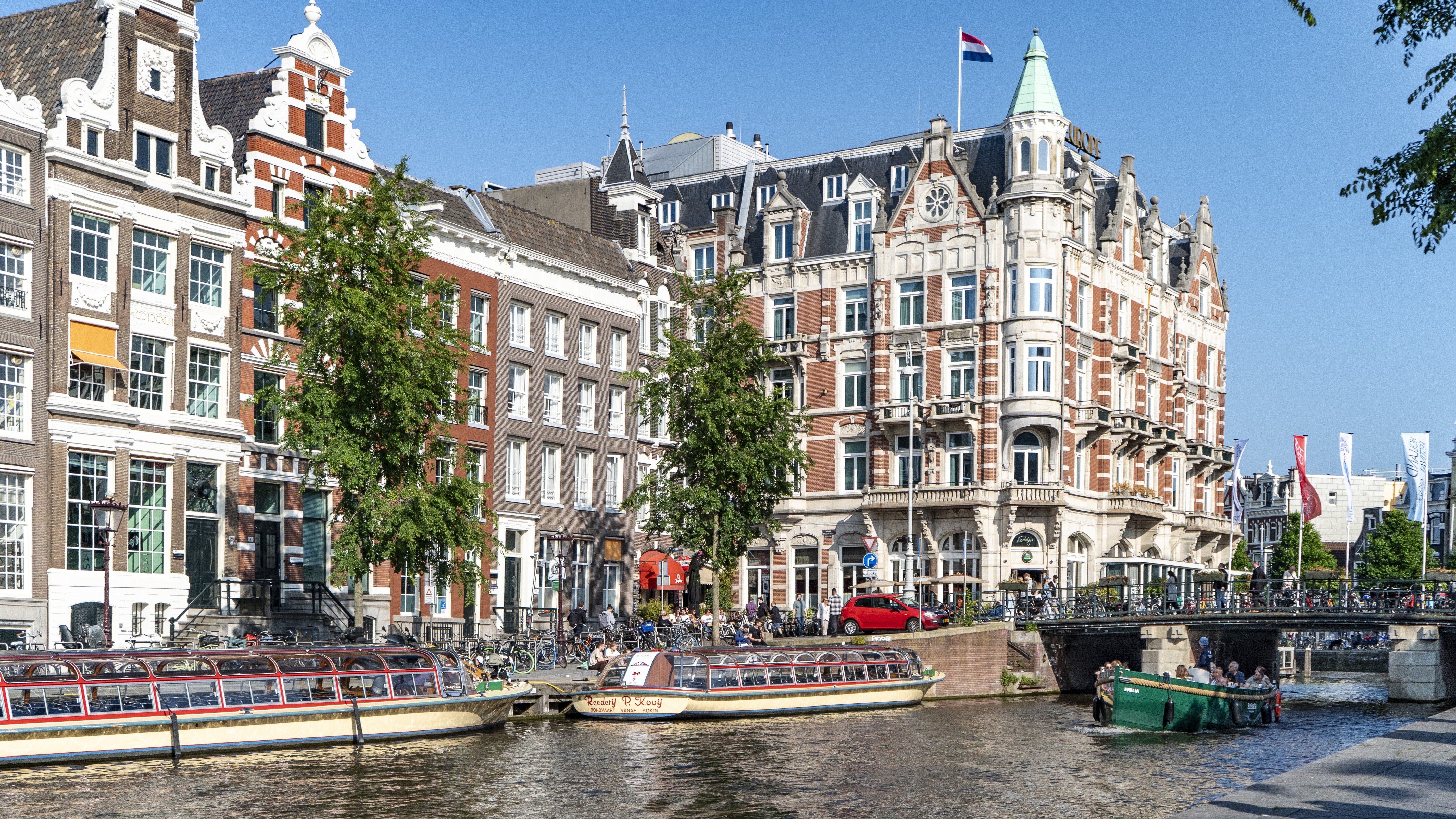 Hotel De L'Europe in Amsterdam keert zich ook tegen het nieuwe wetsvoorstel. Foto: Valeria Venezia / Shutterstock.com