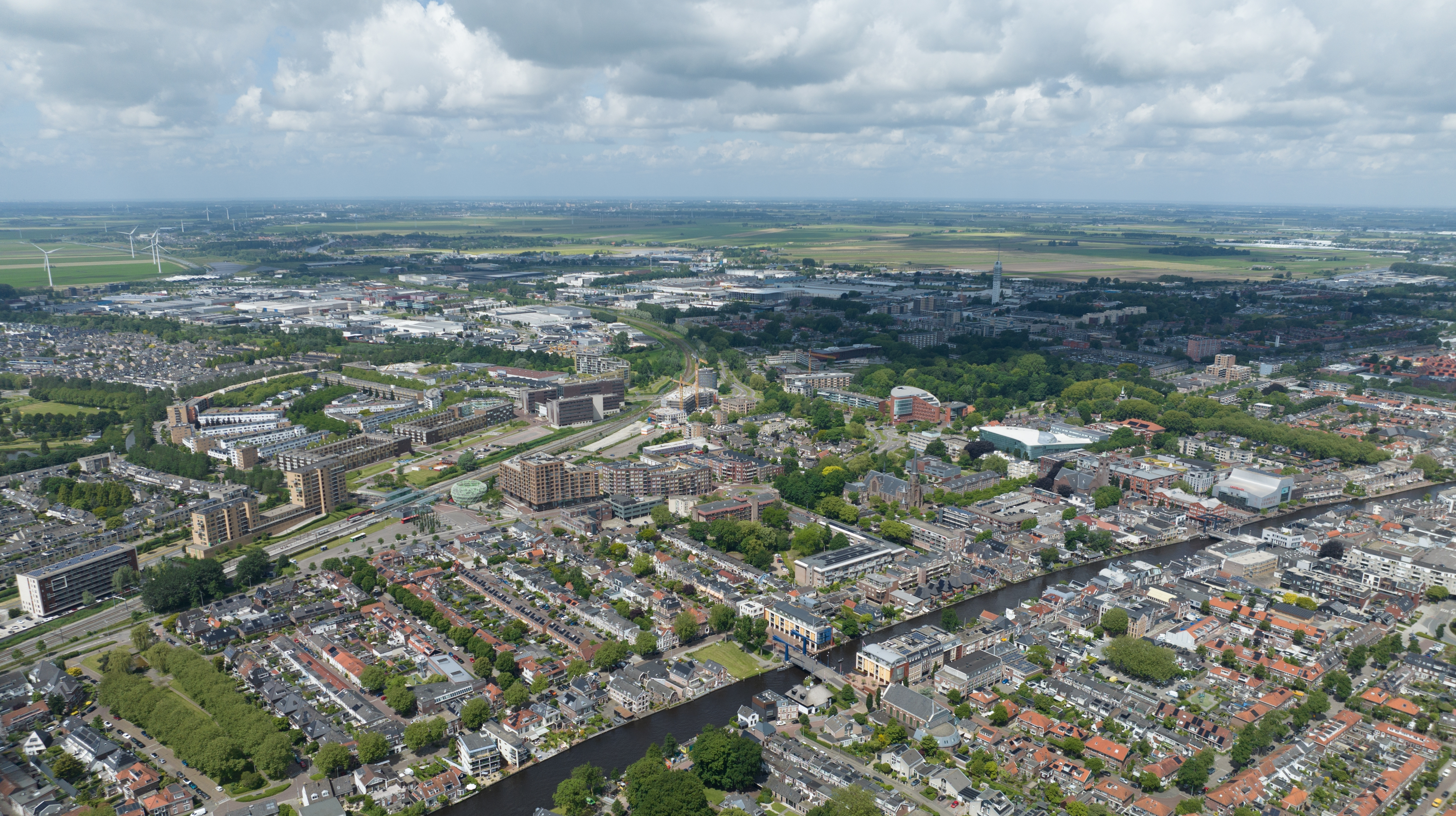 Alphen aan den Rijn. Foto: Make more Aerials / Shutterstock.